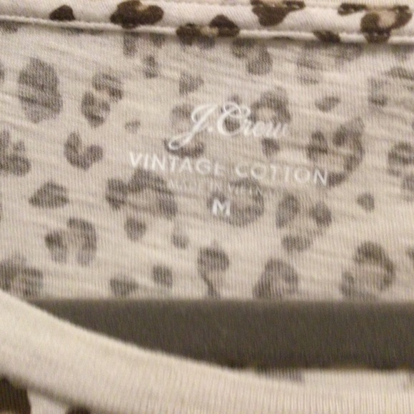 J Crew Vintage Cotton Tee - Picture 2 of 2